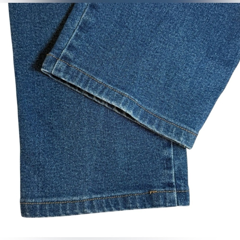 The Territory Ahead Jeans Women 16 Blue Straight High Rise Cropped 33x26.5 - Picture 6 of 6